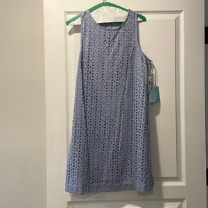 NWT CeCe eyelet dress, full lined